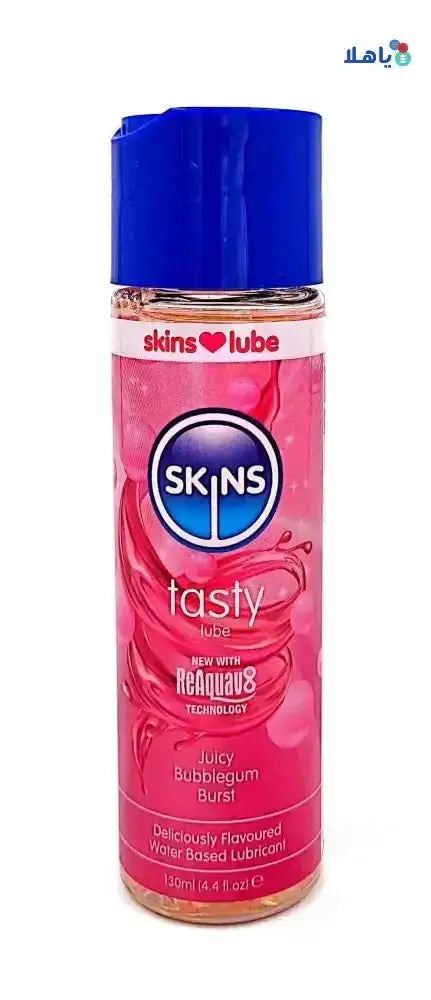 SKINS - Skins Lubricant Tasty Bubblegum 130ml - Pharmazone - 