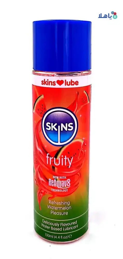 SKINS - Skins Lubricant Fruity Watermelon 130ml - Pharmazone - 