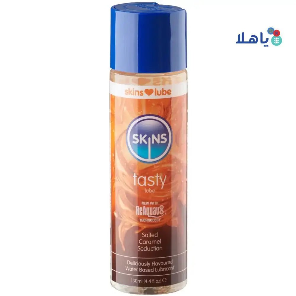 SKINS - Skins Lubricant Tasty Salted Caramel 130ml - Pharmazone - 