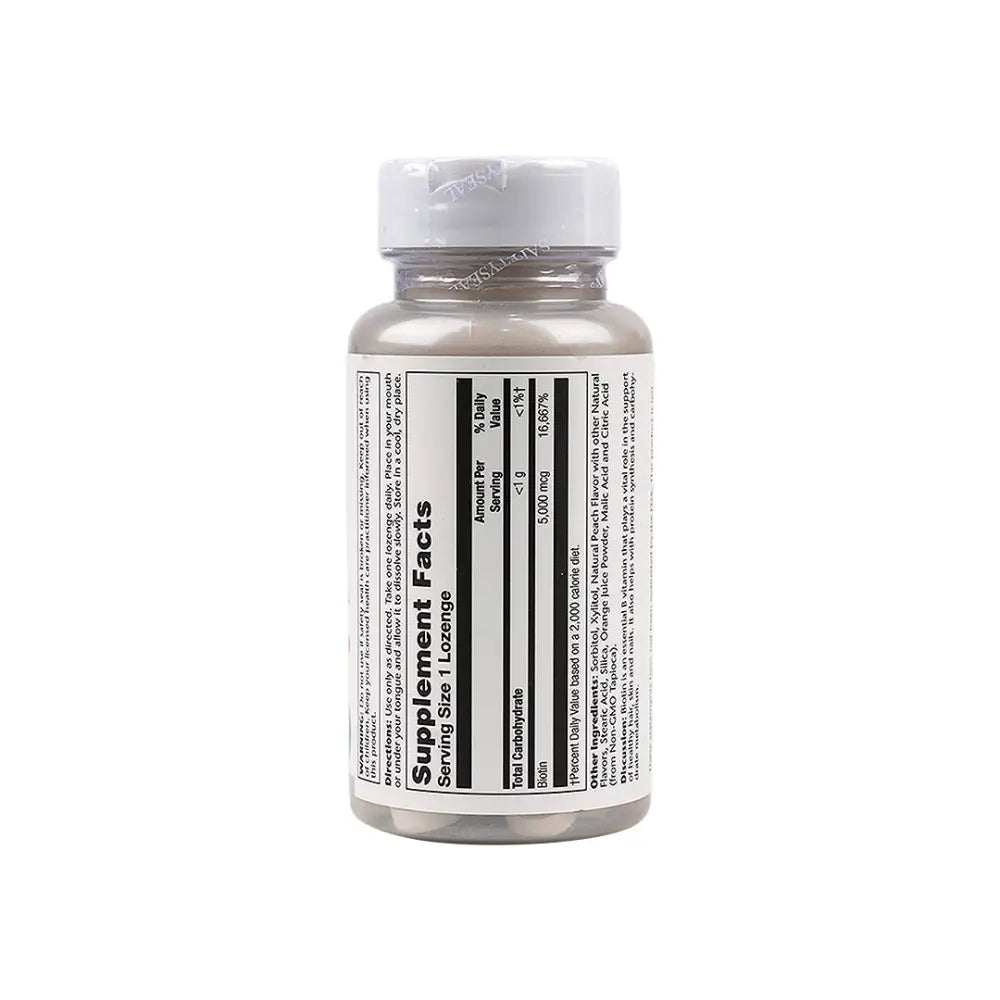 SOLARAY BIOTIN 5000MG 60 LOZ.