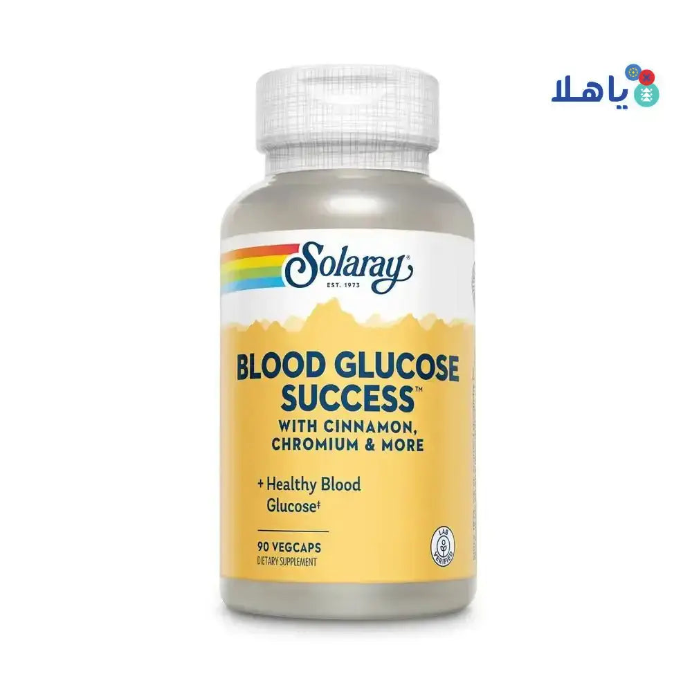 Solaray - Solaray Blood Glucose Success 90vegcap - Pharmazone - 