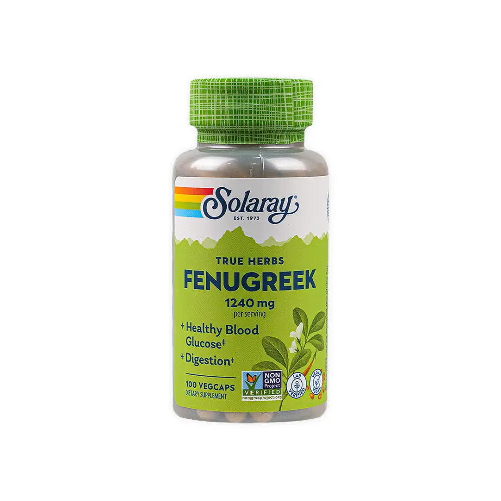 Solaray Fenugreek 1240mg 100vegcap