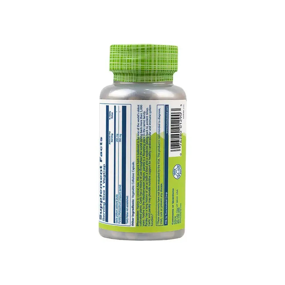 Solaray - Solaray Garlic & Parsley 530mg 100vegcap - Pharmazone - 