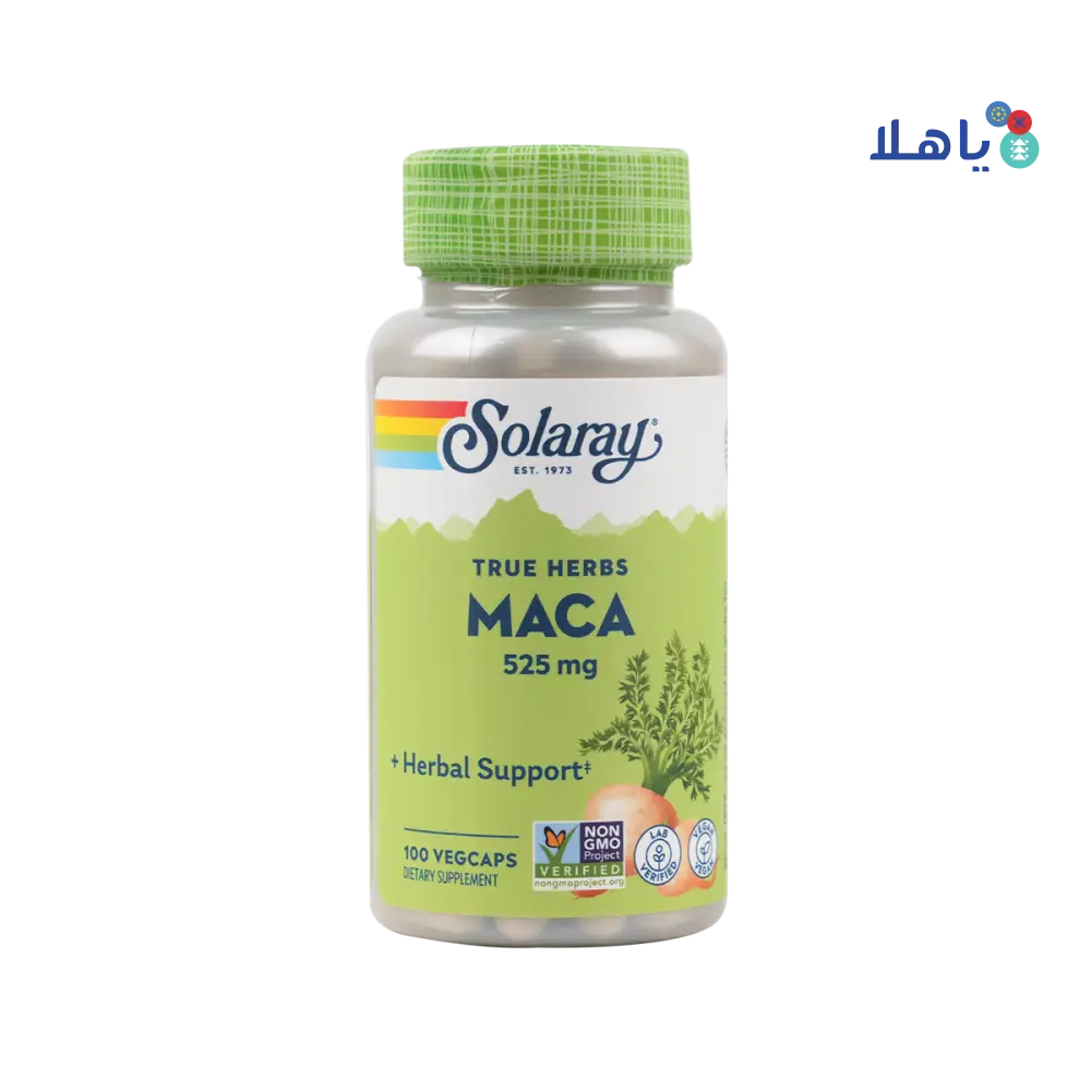 SOLARAY MACA 525MG 100 VEGCAPS