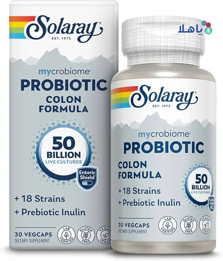 Solaray Mycrobiome Probiotic 50 Billion 30 Veg Caps