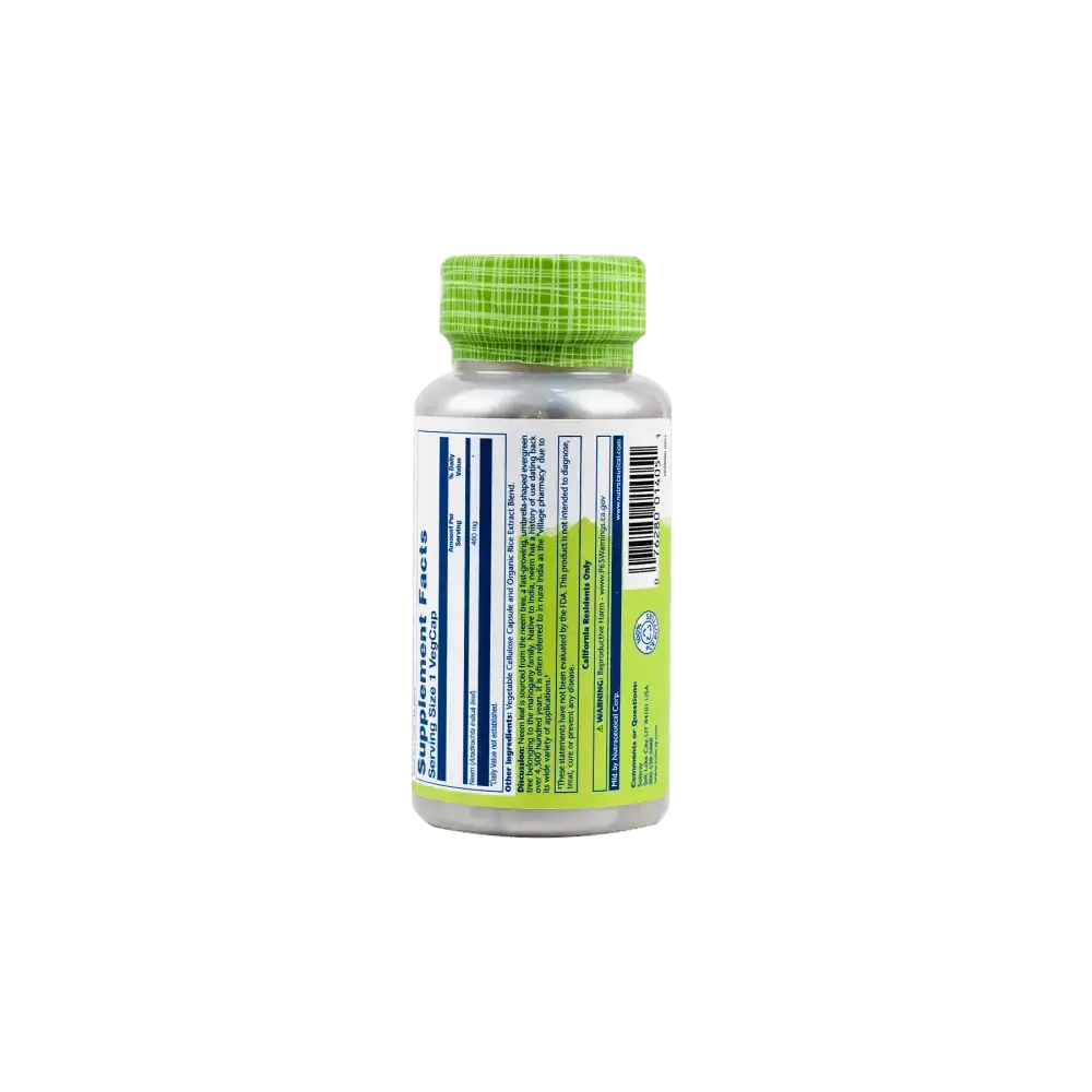 Solaray - Solaray Neem 460mg 100 Vegcaps - Pharmazone - 