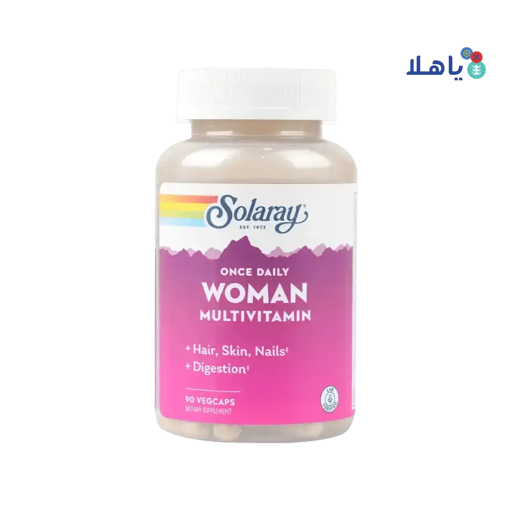 Solaray - Solaray Once Daily Woman 90vegcap - Pharmazone - 