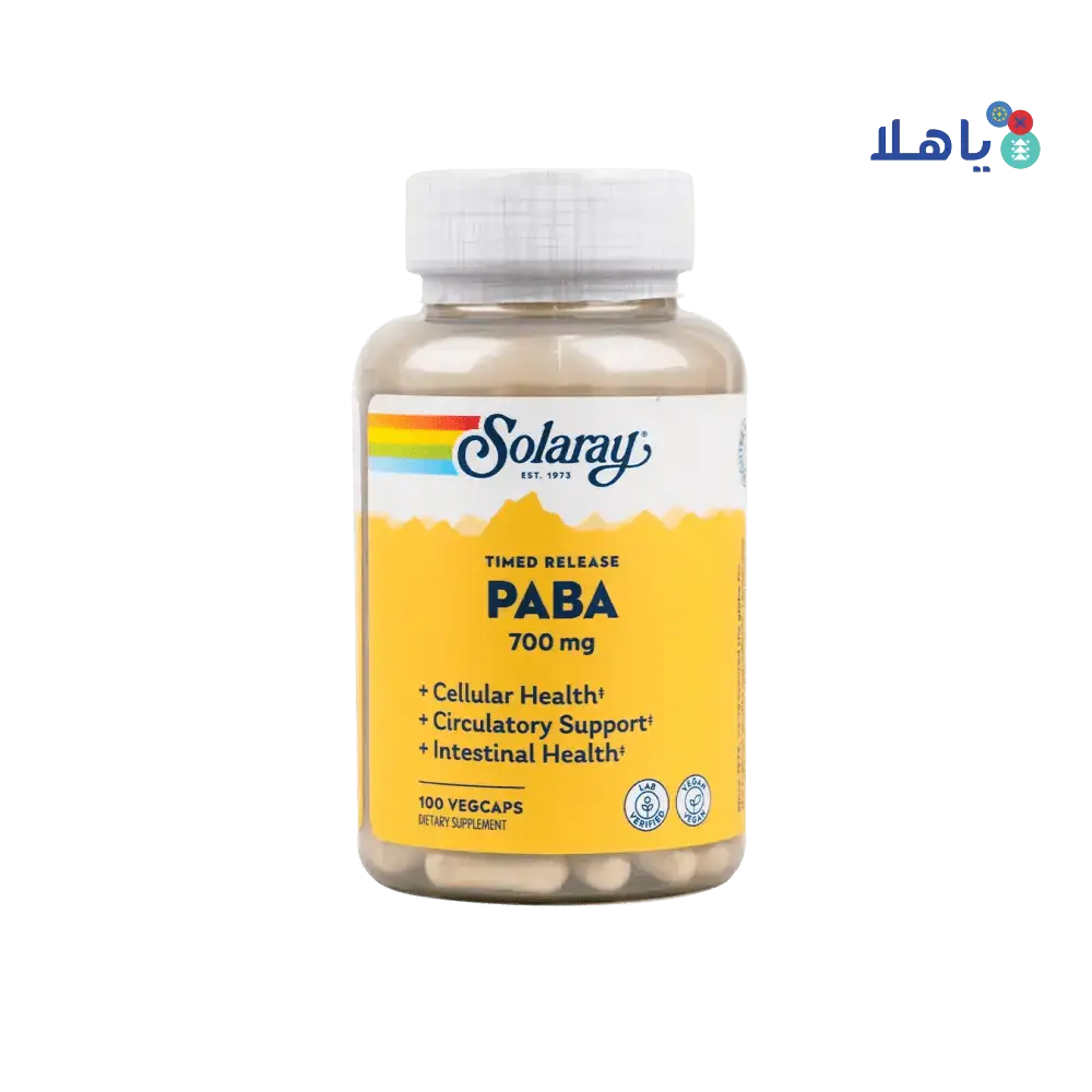 Pharmazone - Solaray Paba 700mg 100 Vegcaps - Pharmazone - 