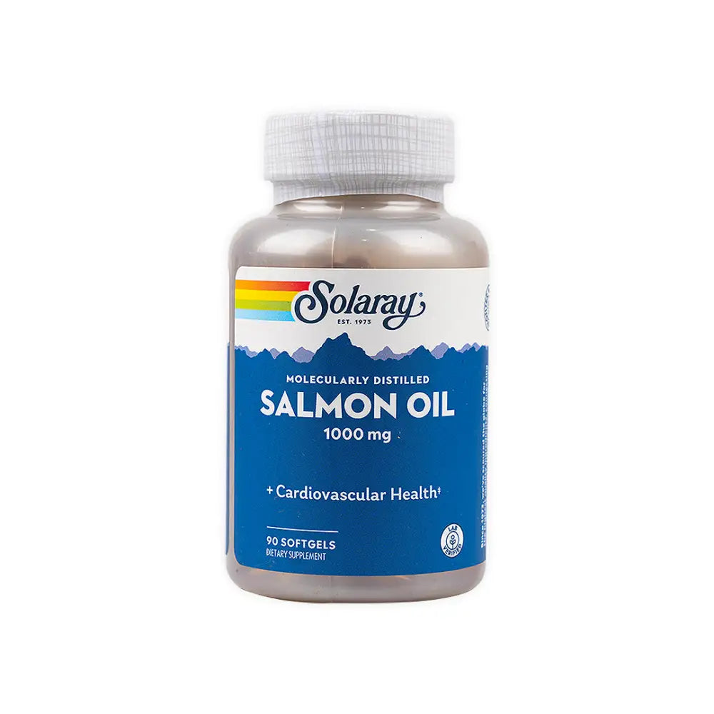 SOLARAY SALMON OIL 1000MG 90 SOFTGELS