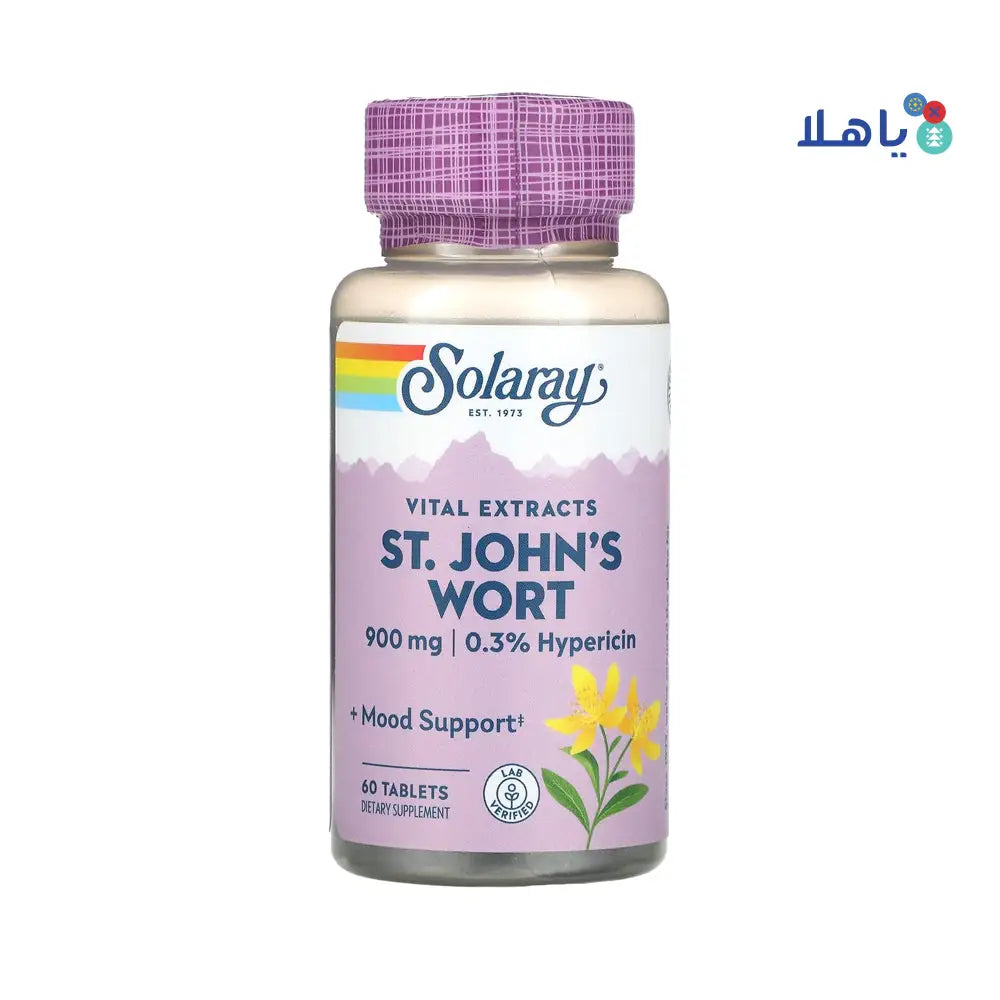 Solaray St.Johns Wort 900mg 60vegcap