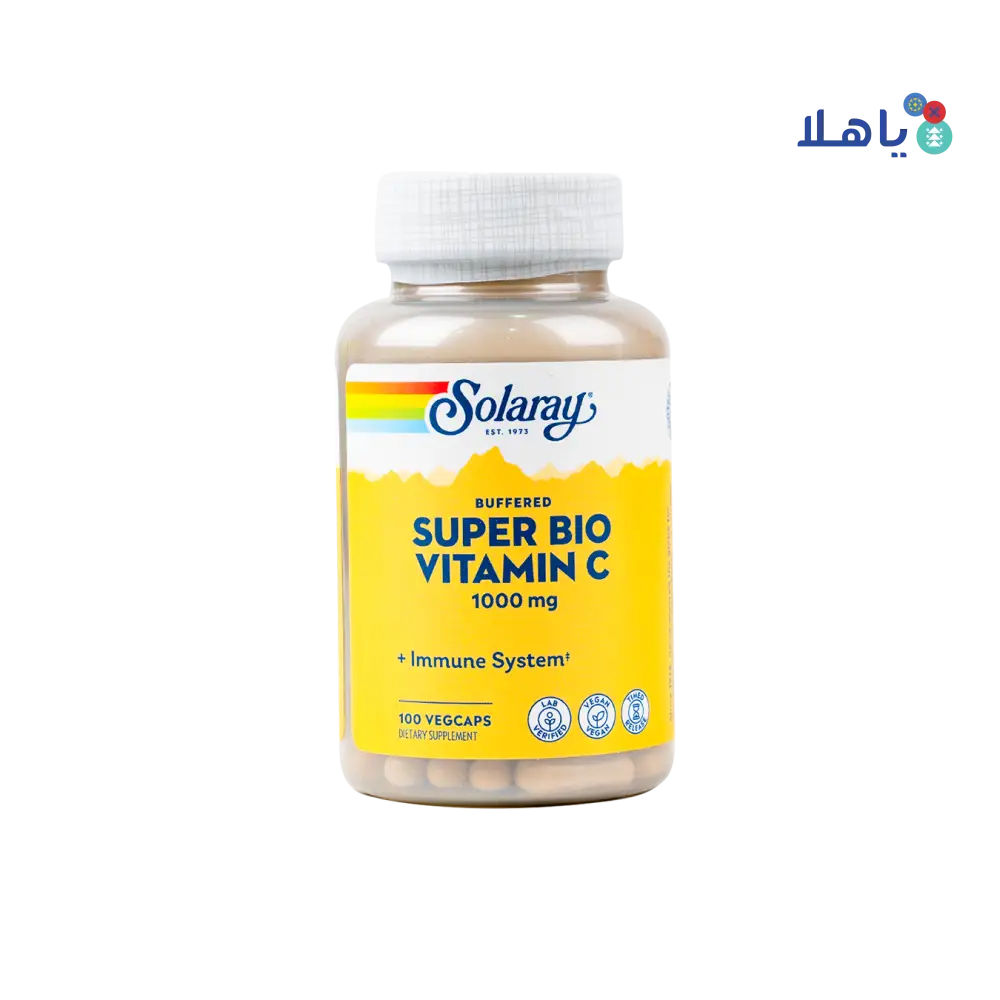 SOLARAY SUPER BIO VITAMIN-C 1000MG 100 VEGCAPS