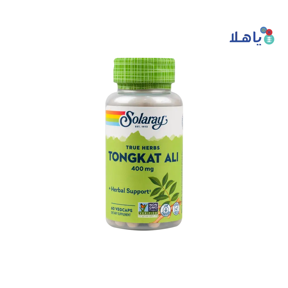 SOLARAY TONGKAT ALI 400MG 60 VEG CAPS