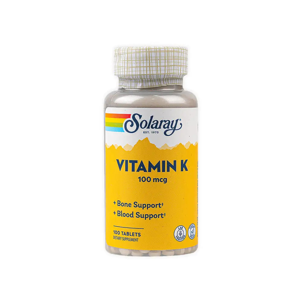 SOLARAY VITAMIN - K 100MCG 100TAB