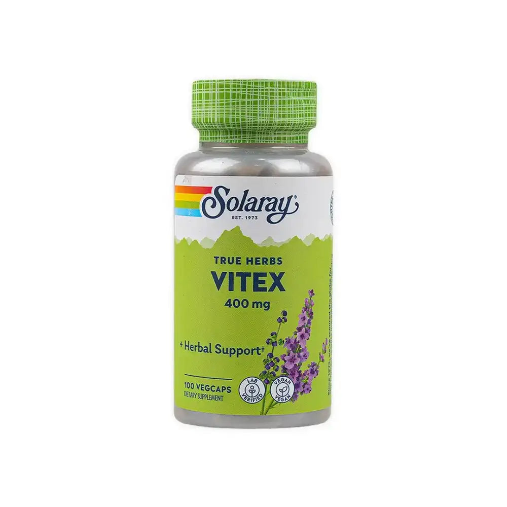 Solaray - Solaray Vitex 400mg 100vegcap - Pharmazone - 