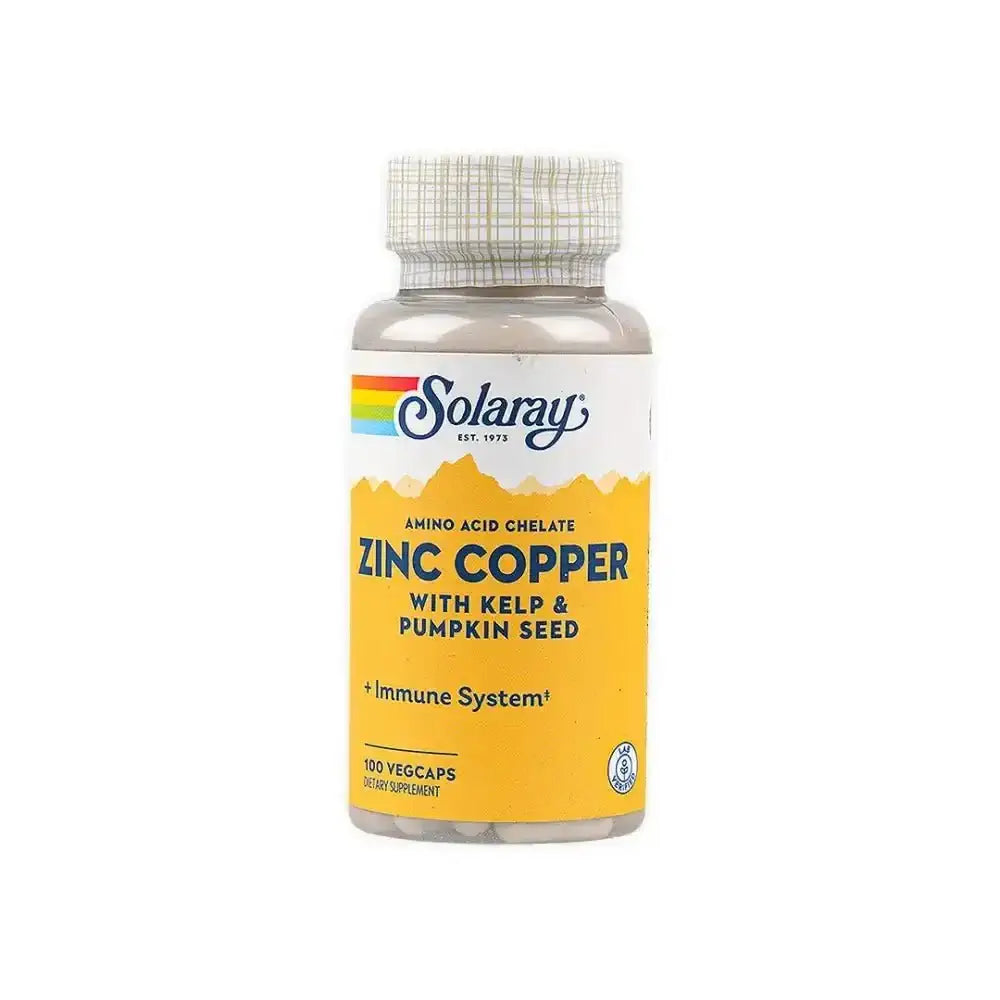 Solaray - Solaray Zinc Copper 100vegcap - Pharmazone - 