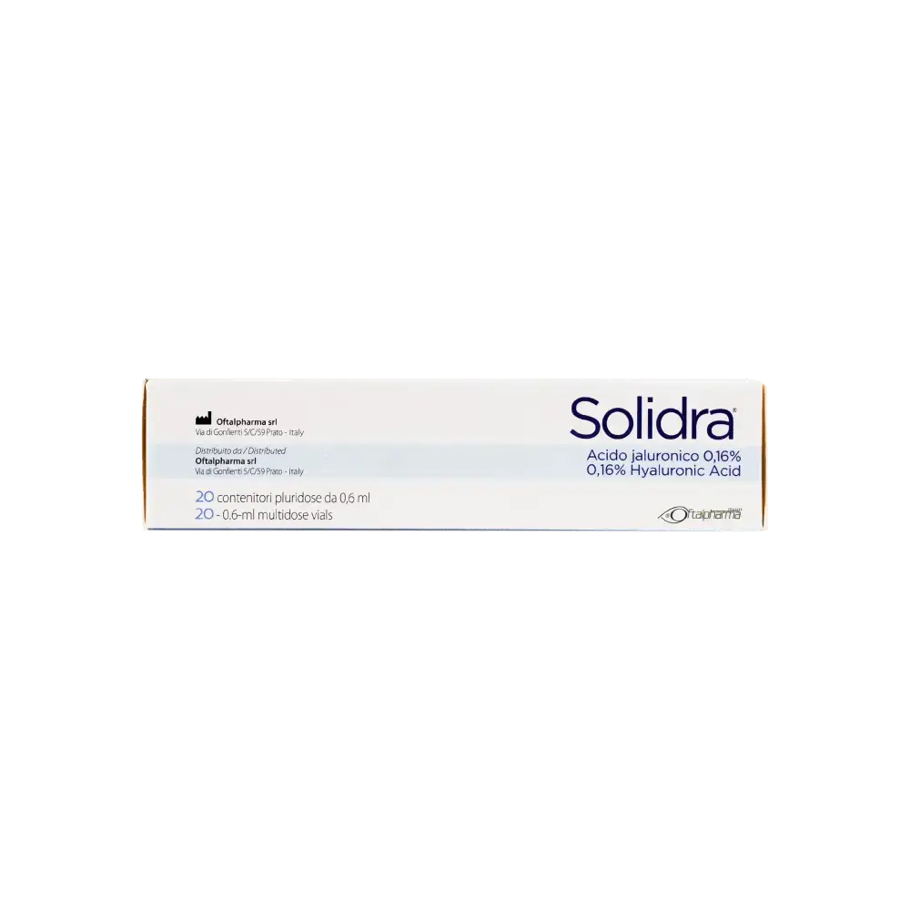 OFTALPHARMA SRL - Solidra Eye Drops 20 Vials - Pharmazone - 