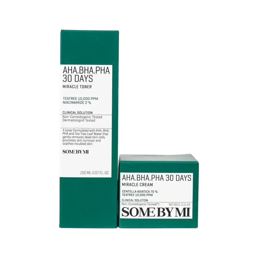 SOME BY MI - Some By Mi Aha - Bha - Pha Cream + Toner Set - Pharmazone - 