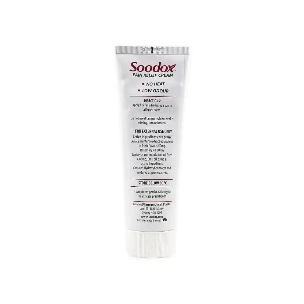 Soodox - SOODOX PAIN RELIEF CREAM 100 GM - Pharmazone - 