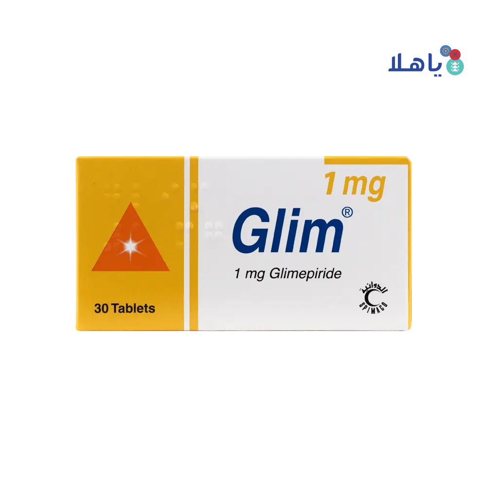 SPIMACO - Glim 1Mg 30 Tablets - Pharmazone - 