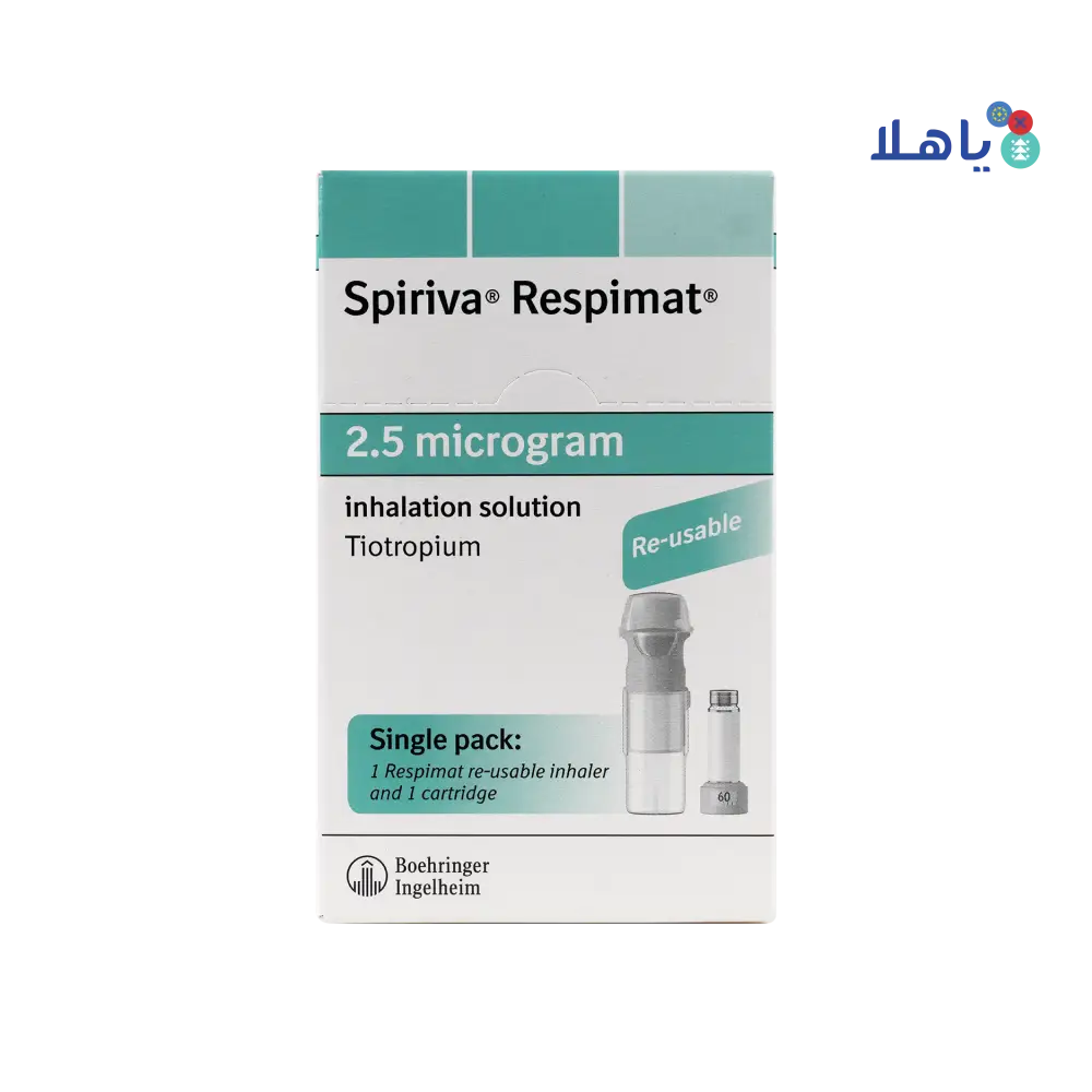 SPIRIVA RESPIMAT 2.5 MCG 60 PUFFS