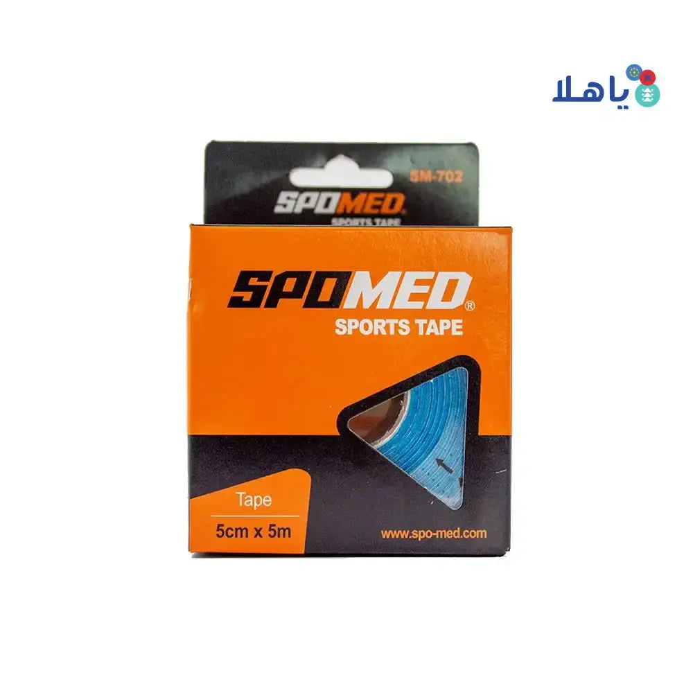 SPOMED KMA - SPOMED SPORTES TAPE 5X5 (SM - 702) - BLUE - Pharmazone - 