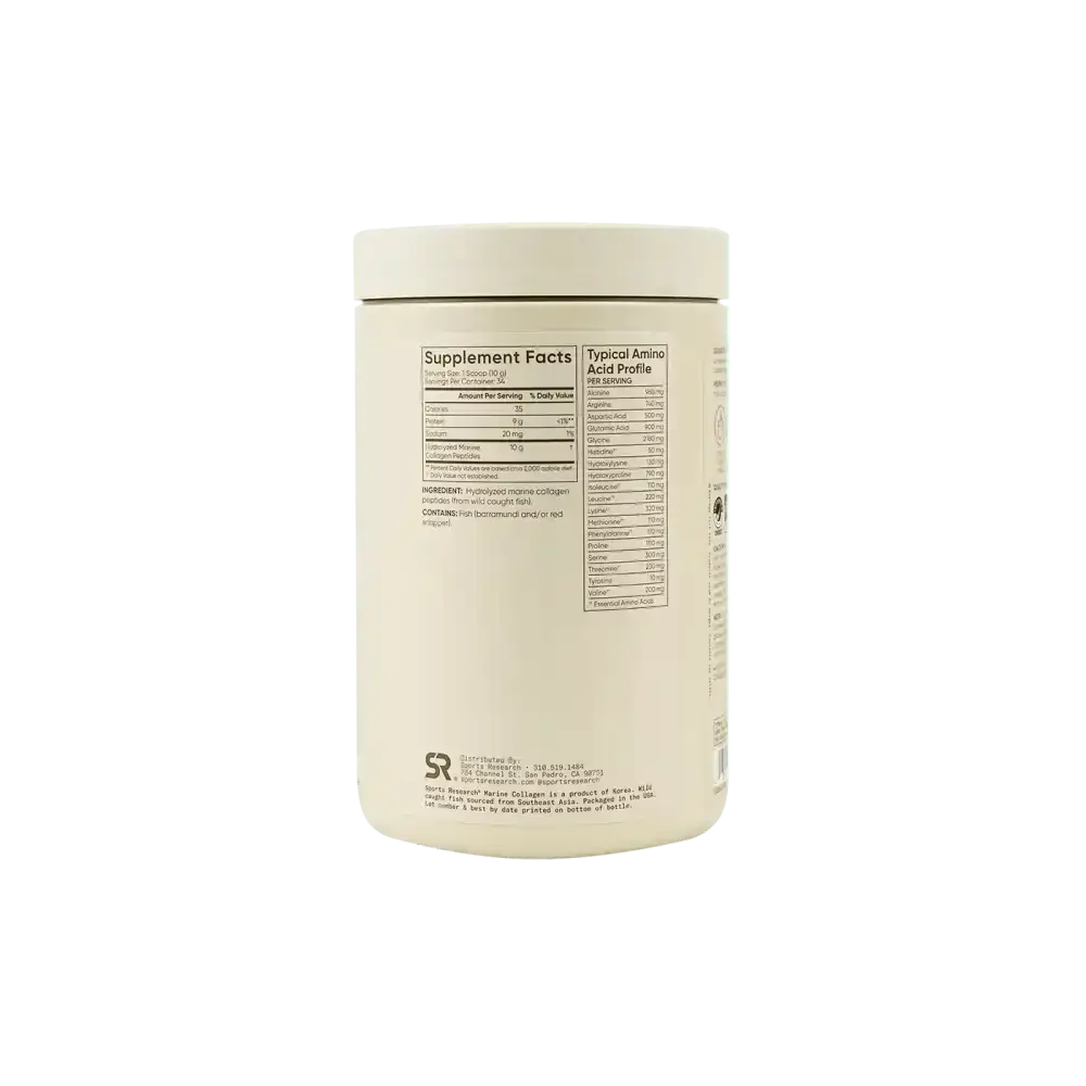 SPORTS RESEARCH - Sports Research Marine Collagen 340g - Pharmazone - Cat0204