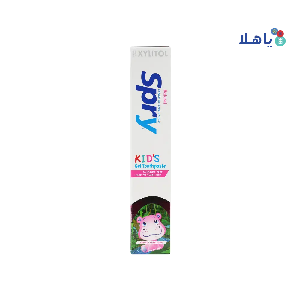 Spry Kids Bubblegum Fluoride Free Toothpaste 141g