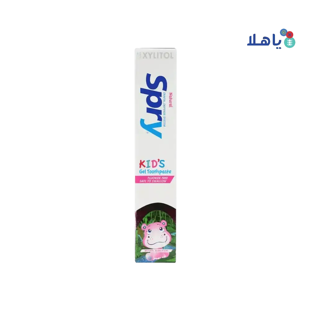 Xlear - Spry Kids Bubblegum Fluoride Free Toothpaste 141g - Pharmazone - 