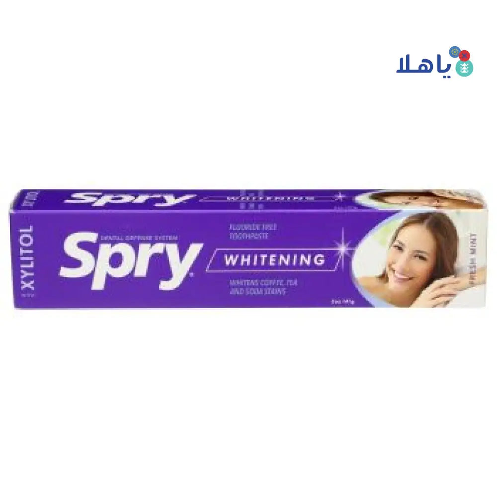 SPRY XYLITOL WHITENING TOOTHPASTE 141G