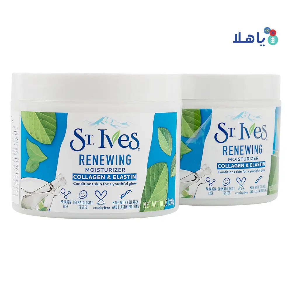 St.Ives Renewing Mosturizer 283g-Collagen & Elastin 1+1Offer