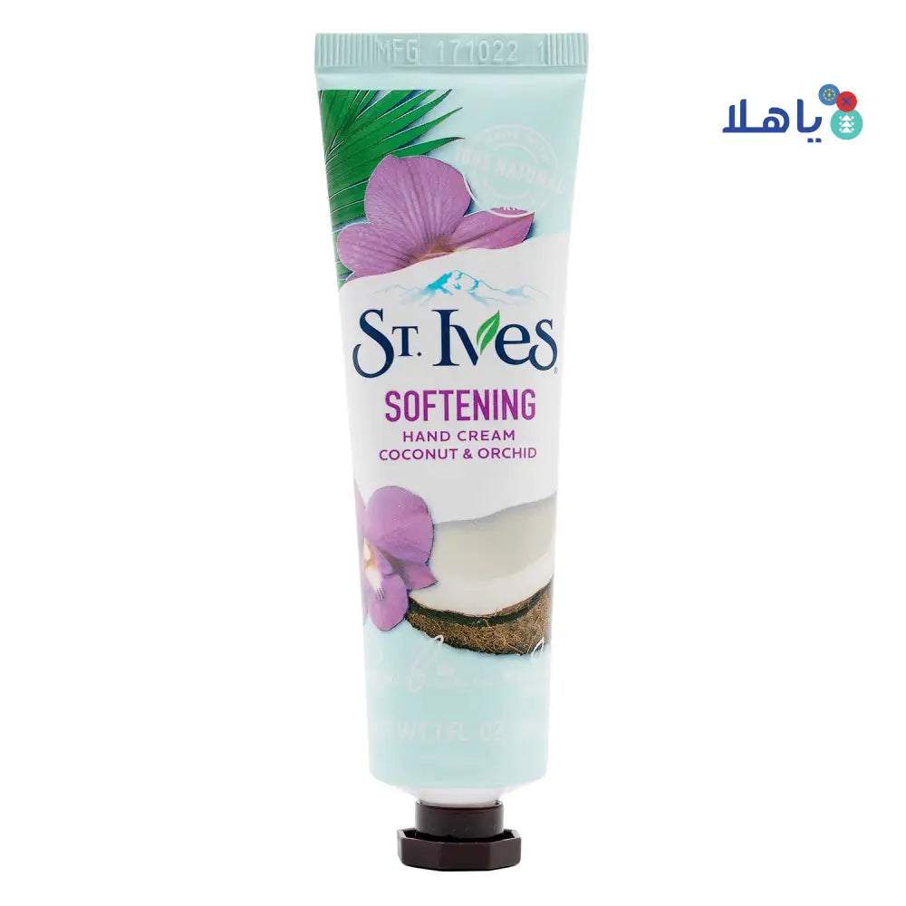 St.Ives Softening Hand Cream 30ml-Coconut & Orchid