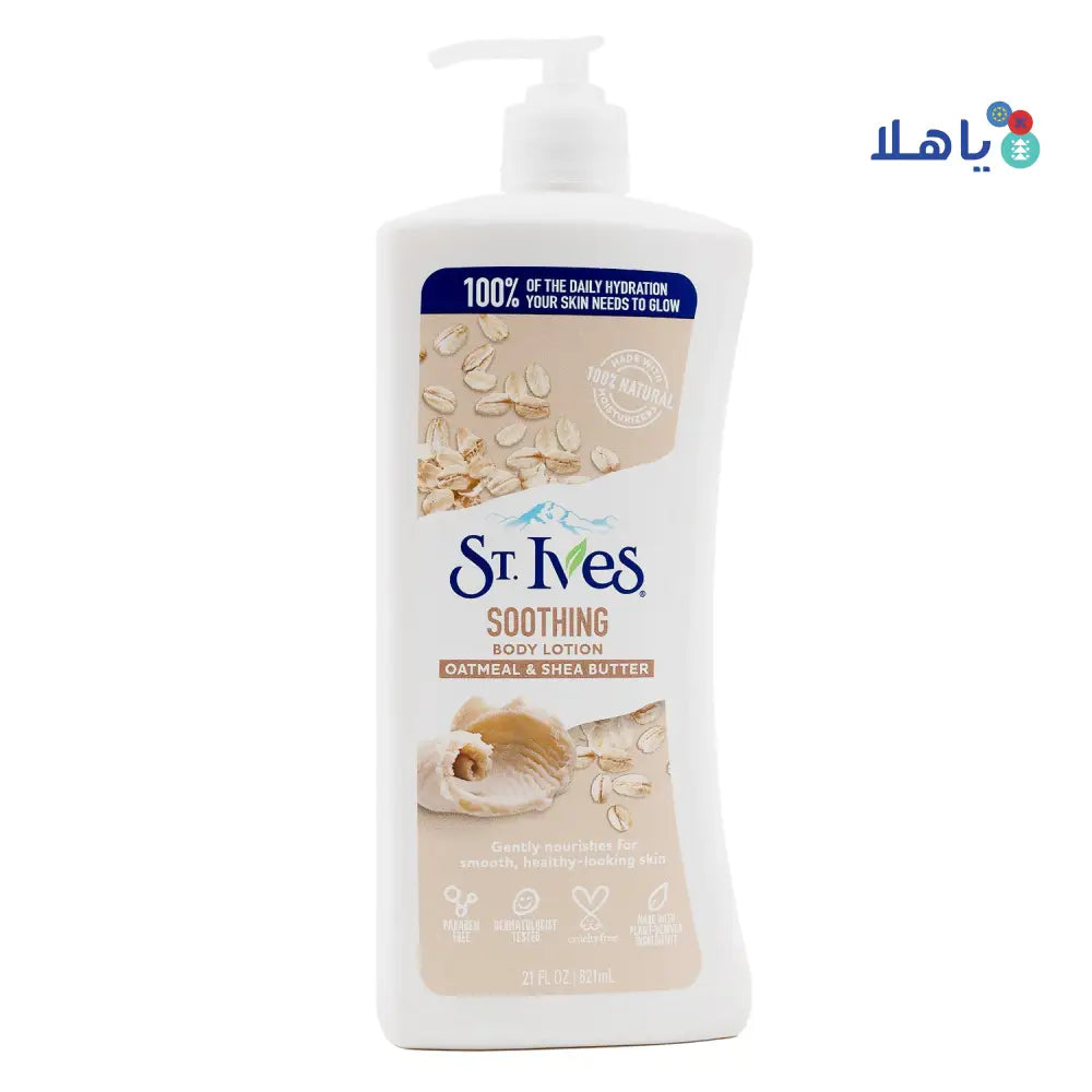 St.Ives Soothing Body Lotion 621ml-Oatmeal & Shea Butter