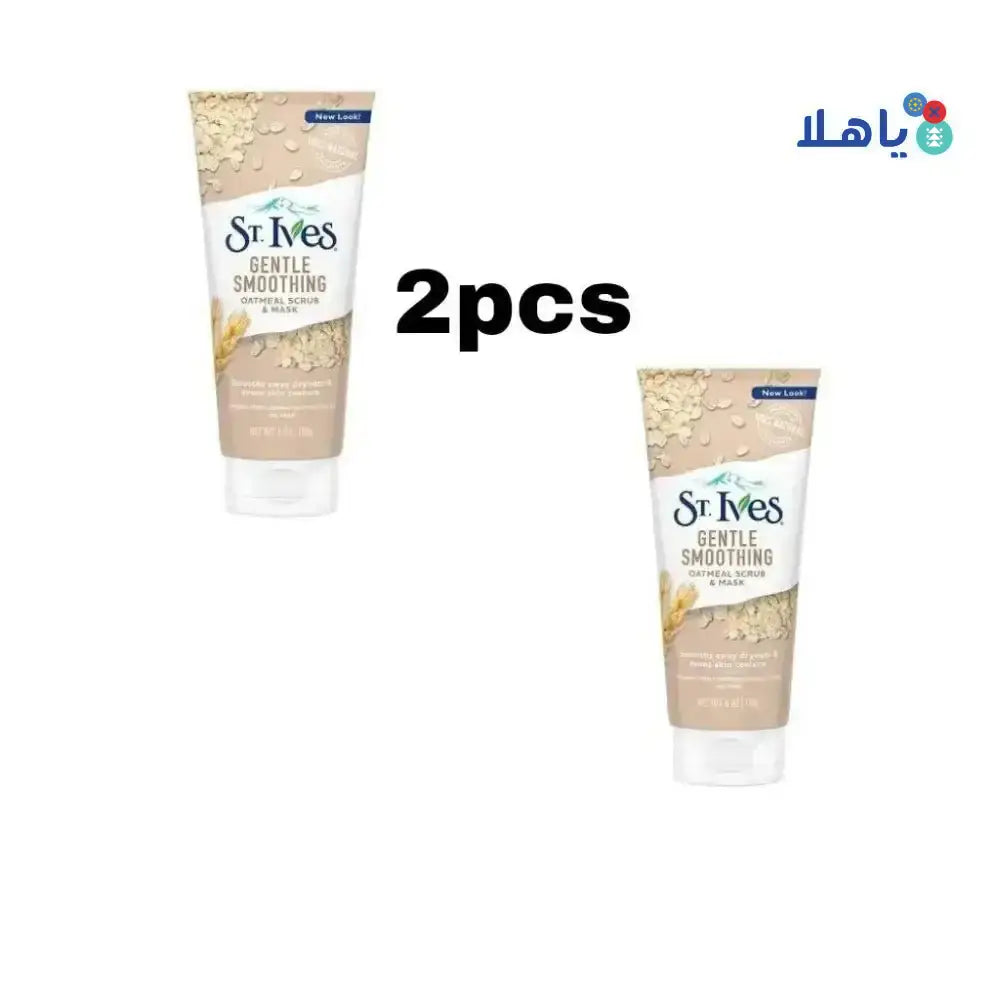 ST.IVES - St.Lves Scrub & Mask 170g - Gentle Smoothing 1+1 Offer - Pharmazone - 