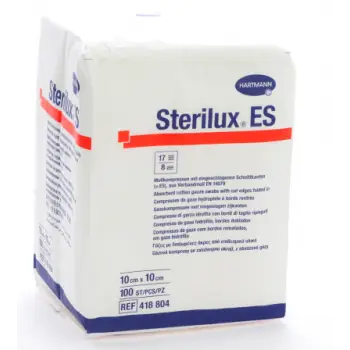 18038-Hartmann Sterilux ES 10x10cm 1pc