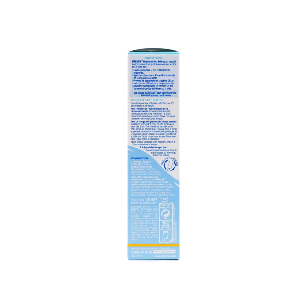 STERIMAR BABY NASAL HYGIENE SPRAY 50 ML