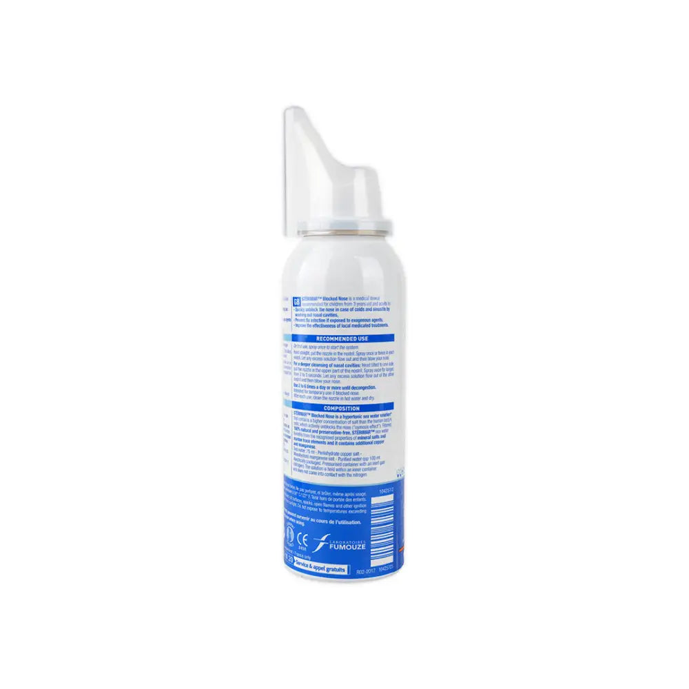 STERIMAR BLOCKED NOSE HYPERTONIC SPRAY100ML