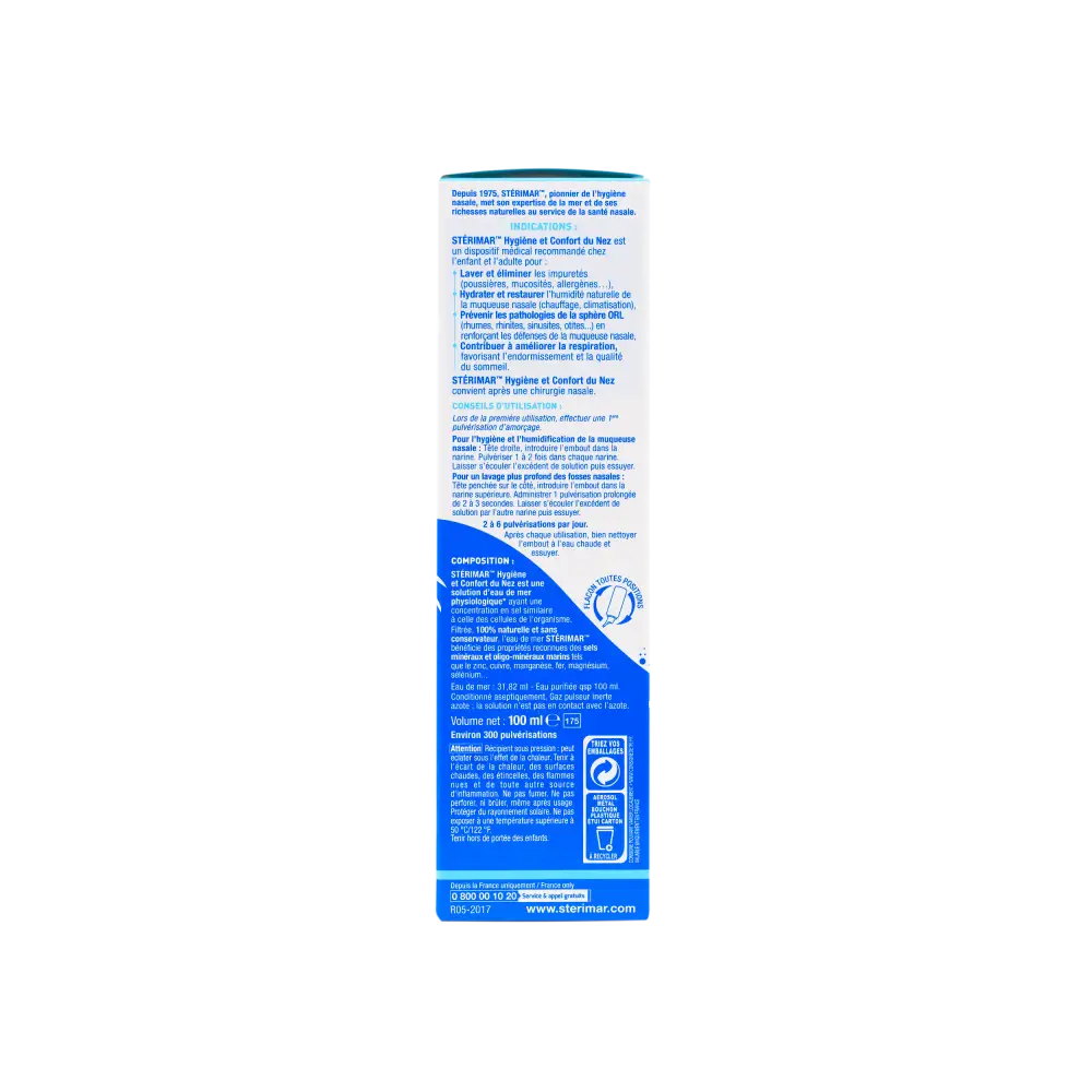 STERIMAR NASAL HYGIENE SPRAY 100 ML