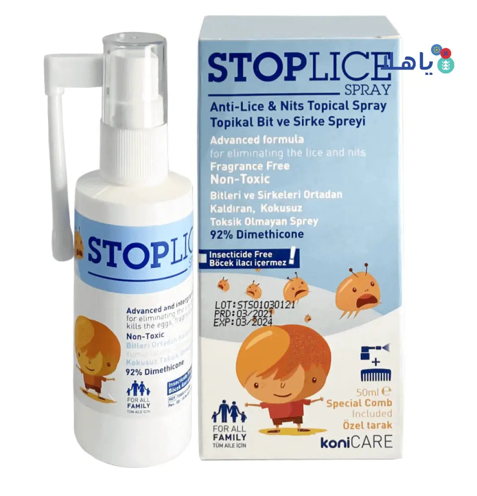 STOP LICE SPRAY 50ML