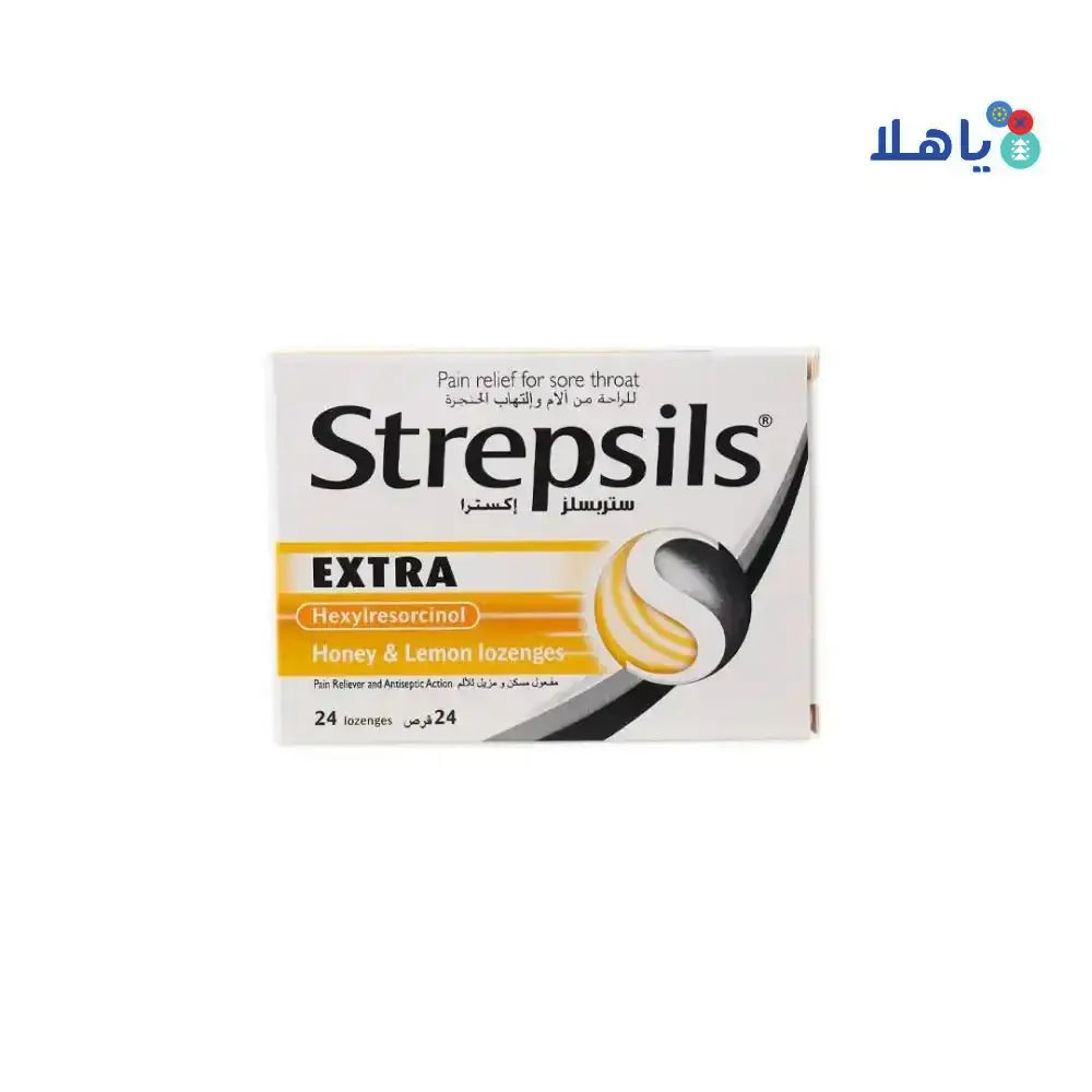 RB CONSUMER - Strepsils Extra Honey & Lemon 24loz - Pharmazone - 