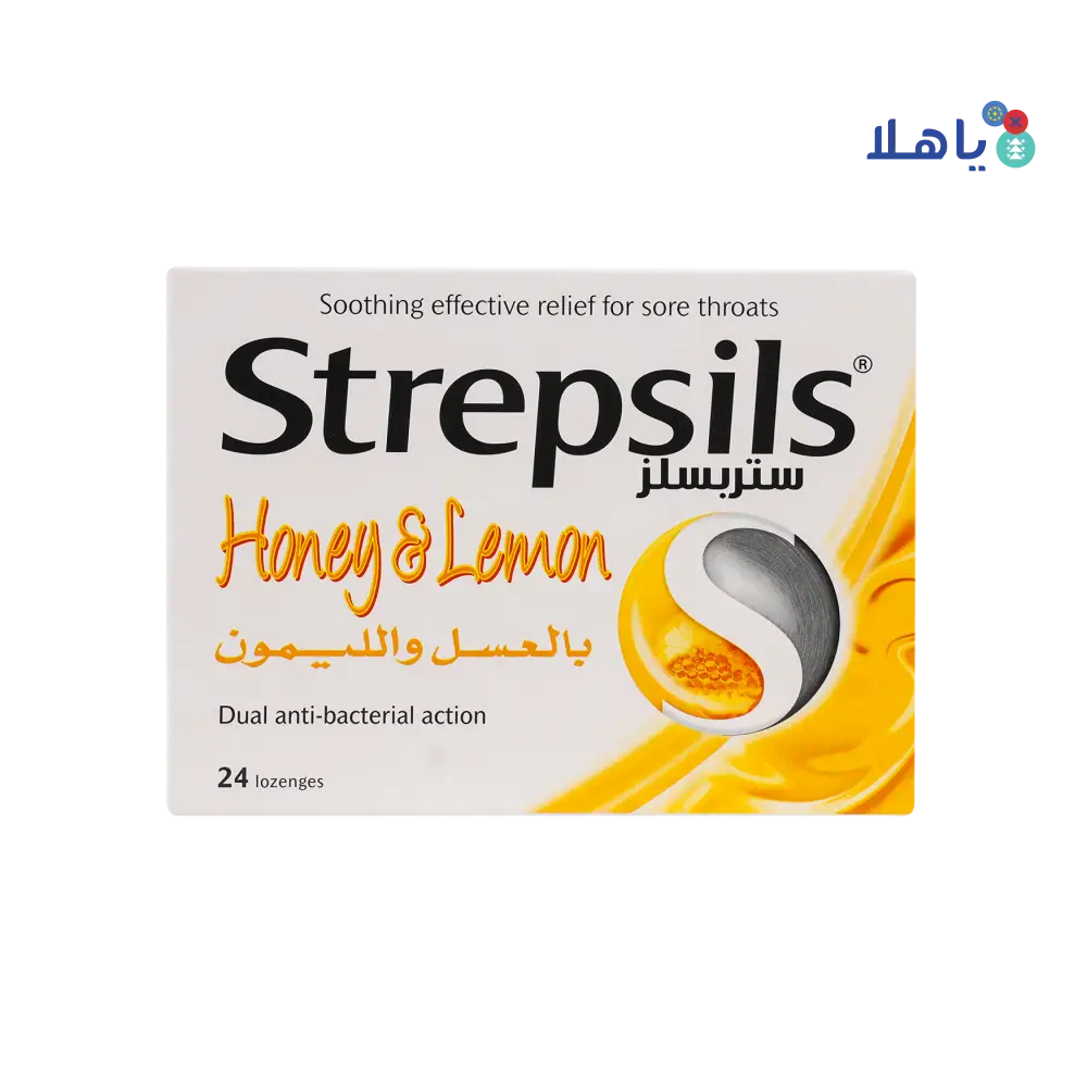 STREPSILS HONEY & LEMON 24 LOZ