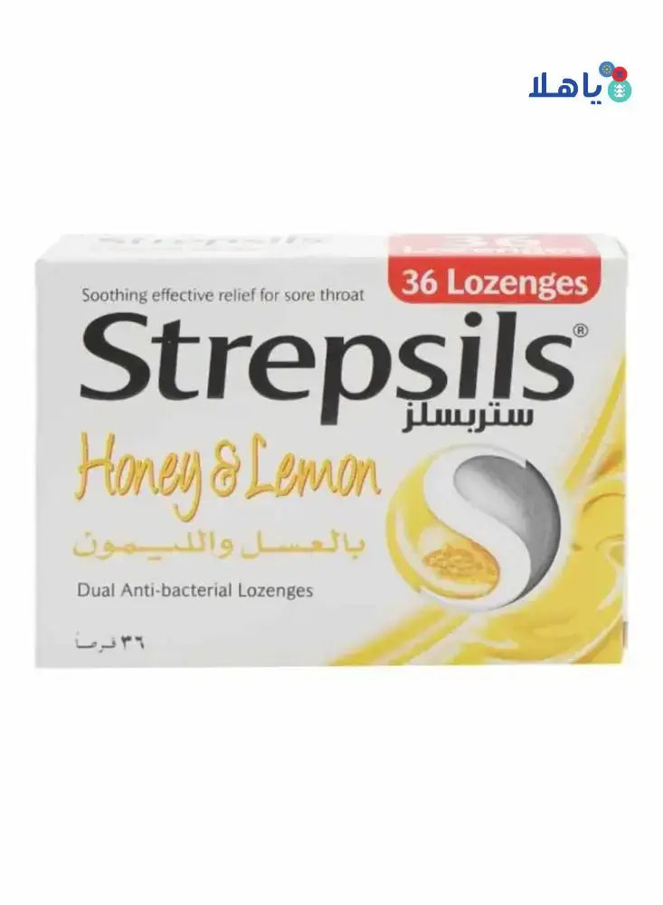 RB CONSUMER - Strepsils Honey & Lemon 36 Loz - Pharmazone - 