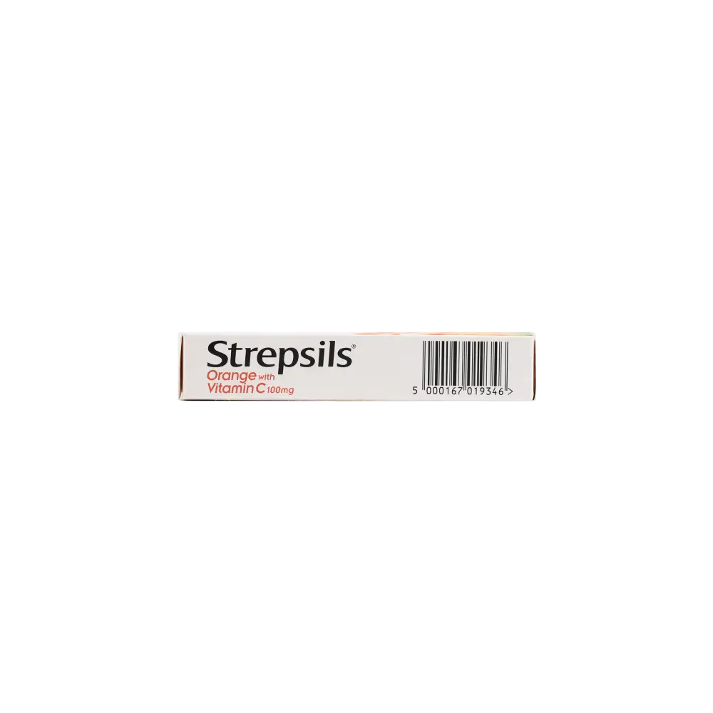 STREPSILS ORANGE WITH VITAMIN-C 24 LOZ