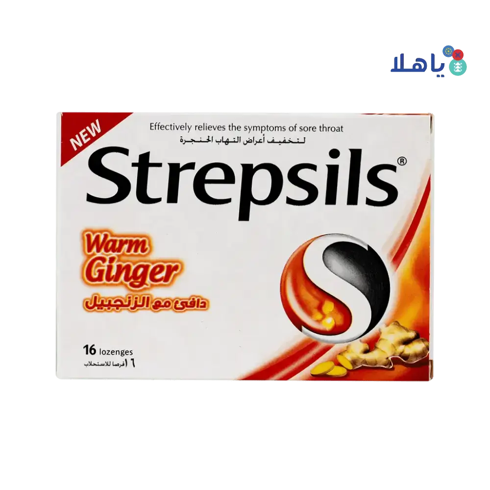 RB CONSUMER - Strepsils Warm Ginger 16Loz - Pharmazone - 