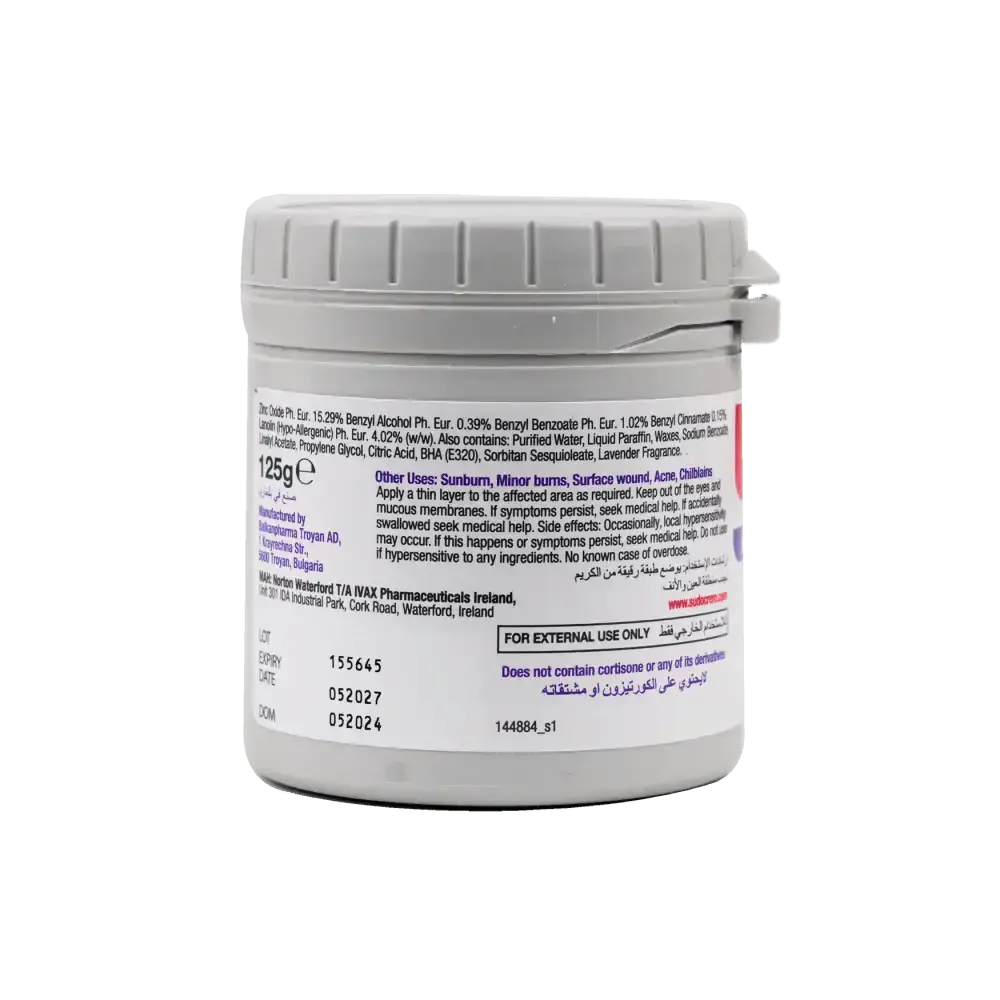 Sudo Cream - Sudocrem 125gm - Pharmazone - 