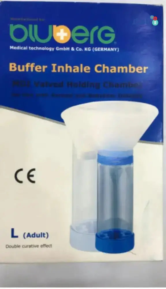 Sumbow Medical - Sumbow Buffer Inhale Chamber Mask L Adults - Blue - Pharmazone - 