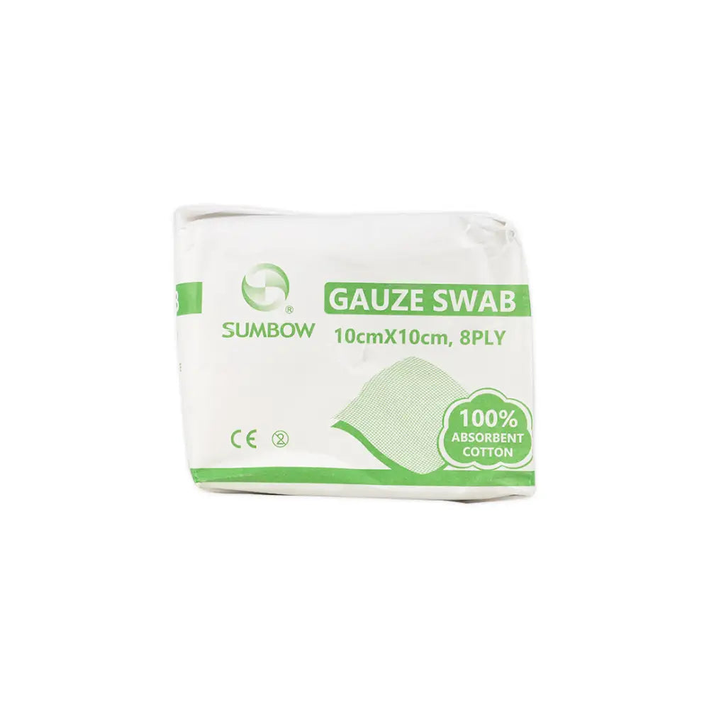 Sumbow Gauze Swab Non-Sterile 10x10cm 8ply 100pcs