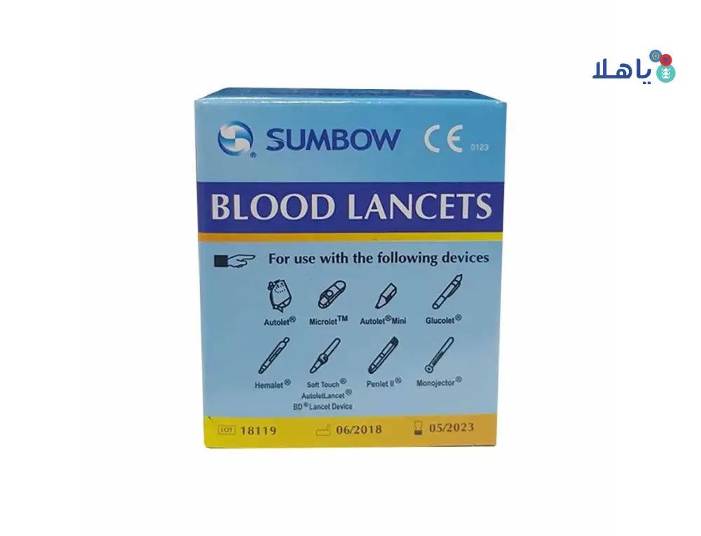 Sumbow Lancets Flat 100pcs [SM70021]