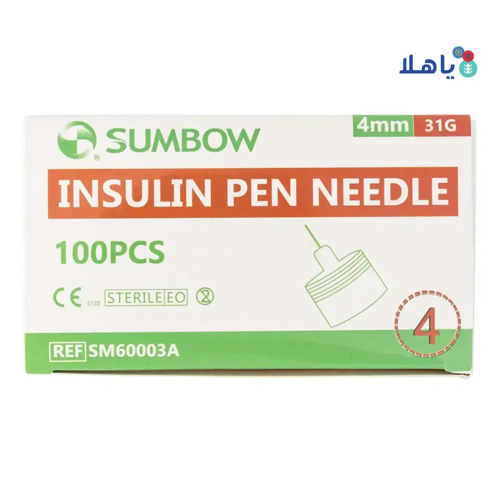 Sumbow Medical - Sumbow Pen Needles 4mmx31G 100pcs - Pharmazone - 