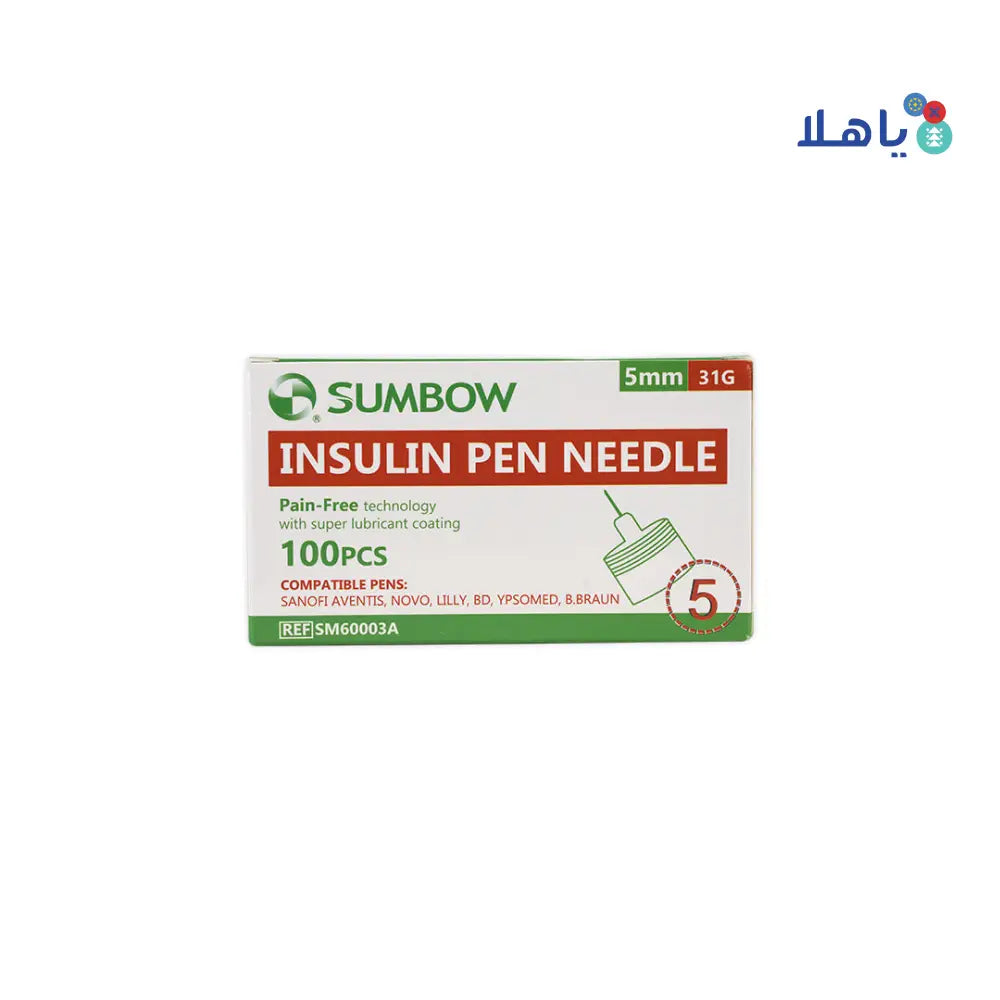 Sumbow Pen Needles 5mmx31G 100pcs