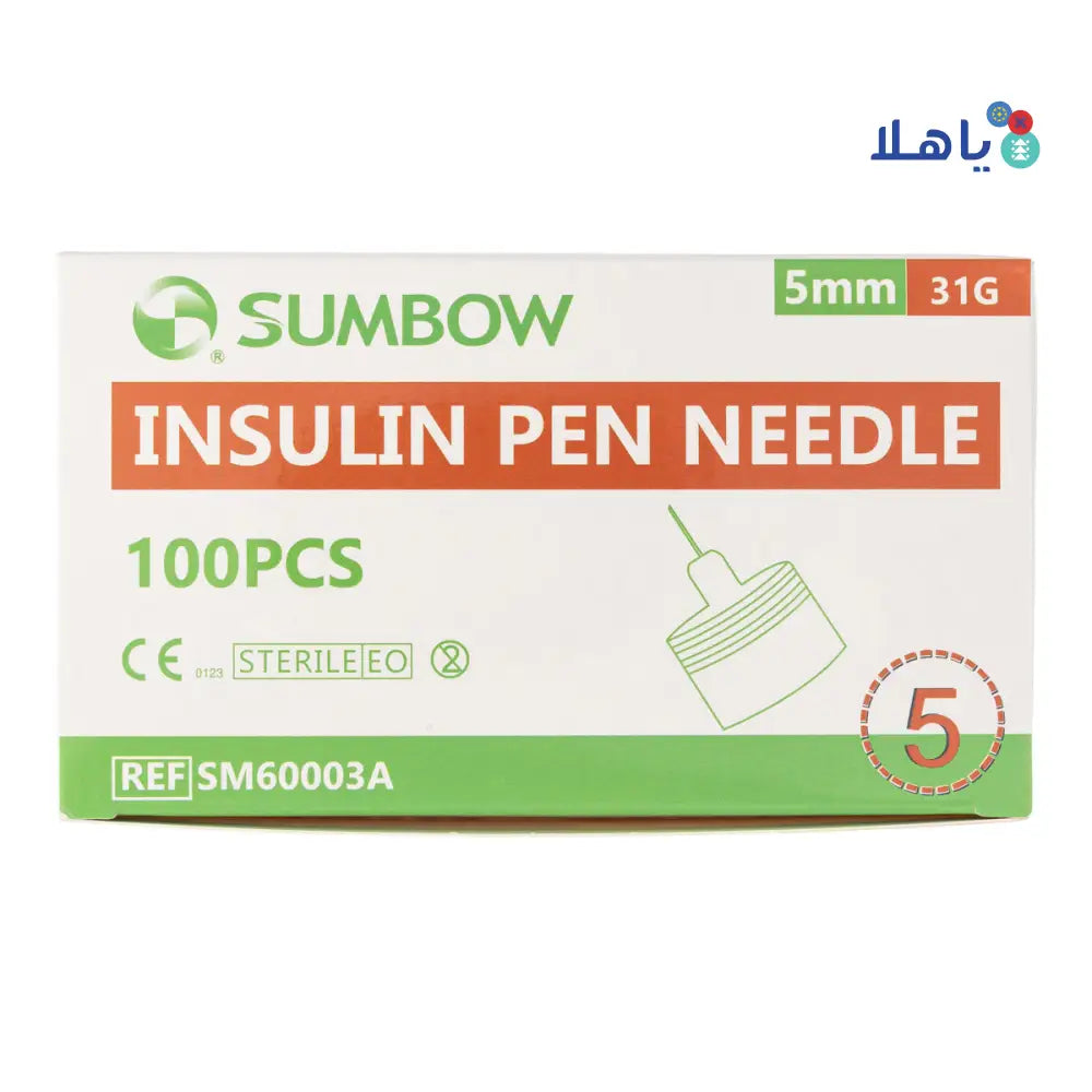 Sumbow Pen Needles 5mmx31G 100pcs